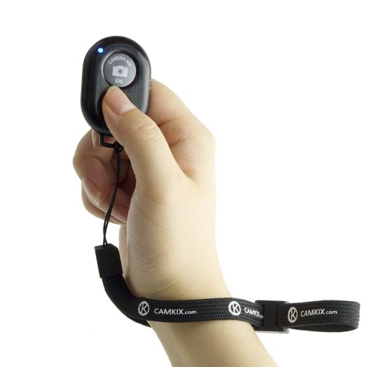 Bluetooth Remote Control by CamKix - Wireless Remote for Smartphones - Suitable for Camera Shutter Release for Photos and Selfies - Compatible with A