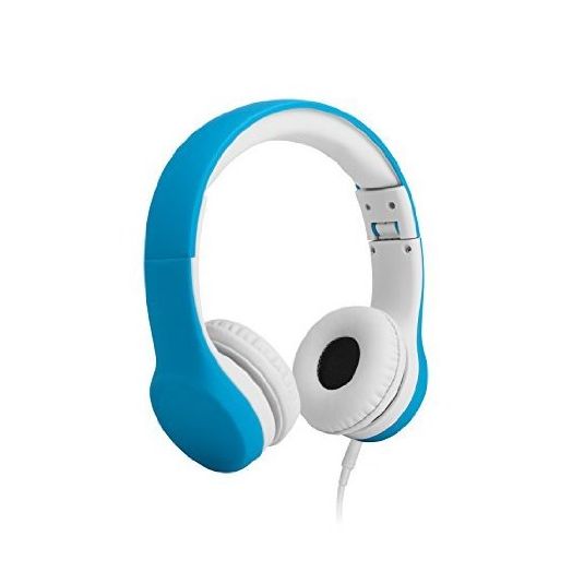 LilGadgets Connect+ Volume Limited Wired Headphones for Children (Blue)