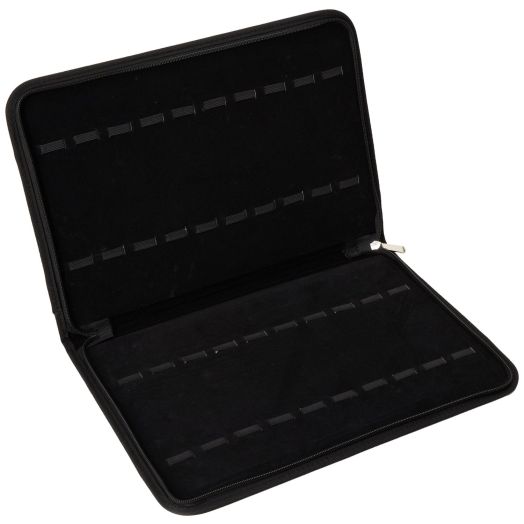 Optima Unisex 33-190 Black Twenty Watch Case with Zipper