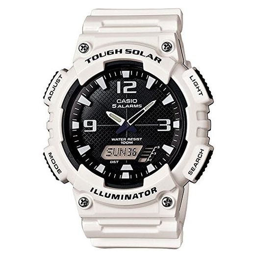 Casio Men's AQ-S810WC-7AVCF Analog-Digital Display Quartz White Watch