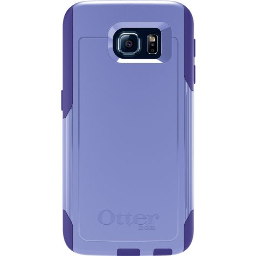 OtterBox COMMUTER SERIES for Samsung Galaxy S6 - Retail Packaging - Purple Amethyst (Periwinkle Purple/Liberty Purple)