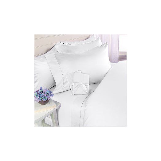 Elegant Comfort 1500 Thread Count Egyptian Quality 4-Piece Bed Sheet Sets, Queen, Deep Pockets, White