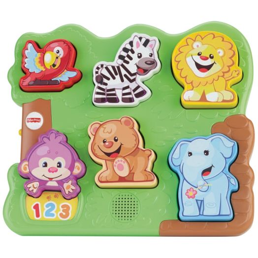 Fisher-Price Laugh and Learn Zoo Animal Puzzle