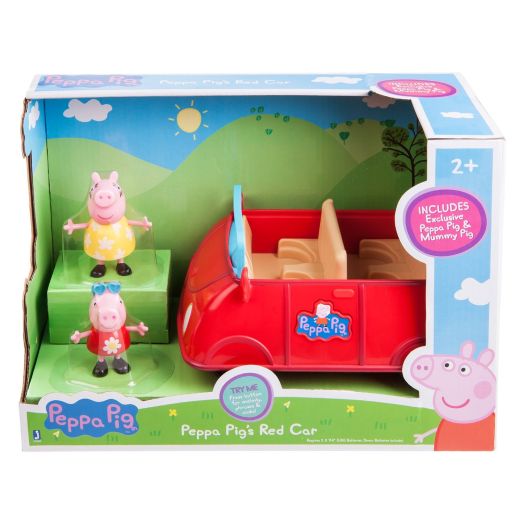Peppa Pig 8 Inch Red Car