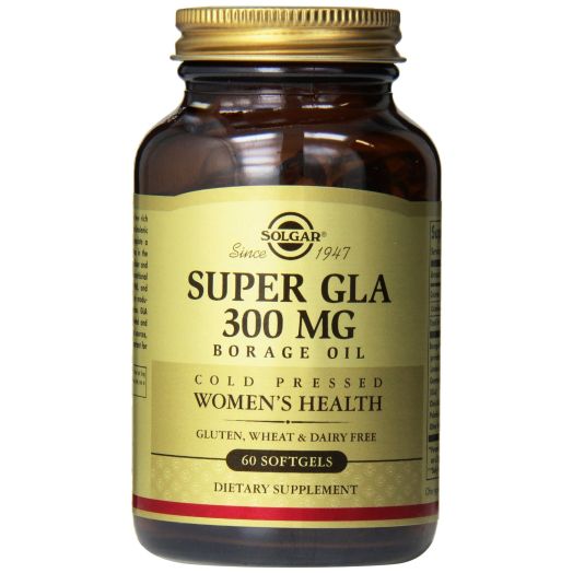 Solgar Super GLA Supplement, 300 mg, 60 Count