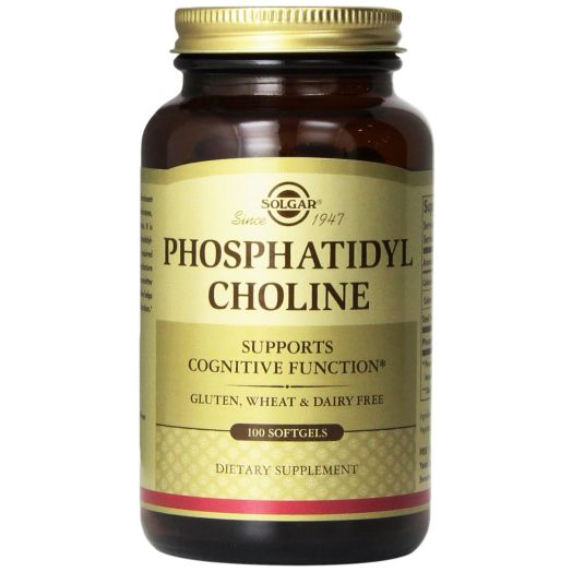 Solgar Phosphatidyl Choline Supplement, 100 Count
