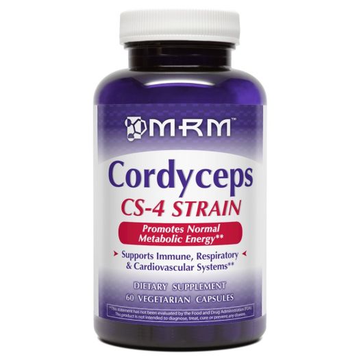 Mrm Cordyceps CS-4 750 Mg Vegetarian Capsules, 60 Count