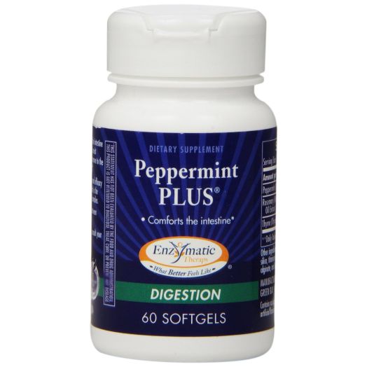 Enzymatic Therapy Peppermint Plus, 60 Softgels