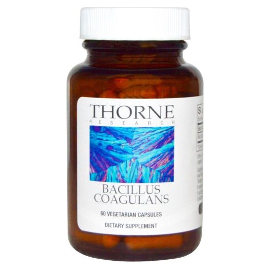 Thorne Research Bacillus Coagulans (formerly Lactobacillus Sporogenes) (60 caps)
