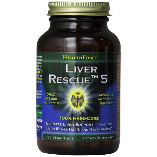 Healthforce Liver Rescue 5+, 120 Count
