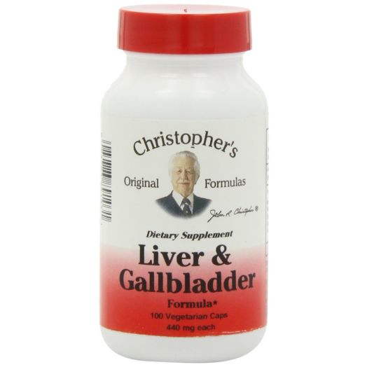 Dr. Christopher's Original Formulas Liver and Gall Bladder Formula Capsules, 100 Count