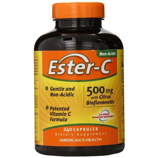 American Health Ester-C with Citrus Bioflavonoids, 500 mg, 240 Count