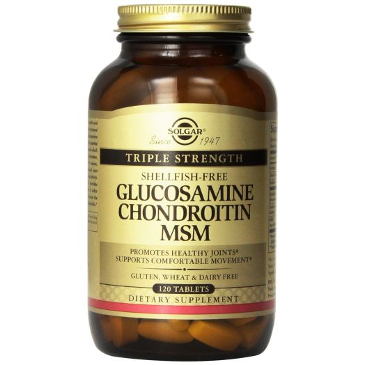 Triple Strength Glucosamine Chondroitin MSM (Shellfish-Free) Tablets 120 TABLETS