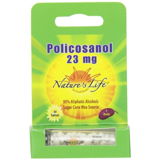 Nature's Life Policosanol Tablets, 23 Mg, 60 Count