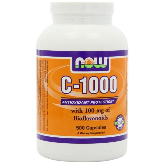 NOW Foods Vitamin C-1000, 500 Capsules