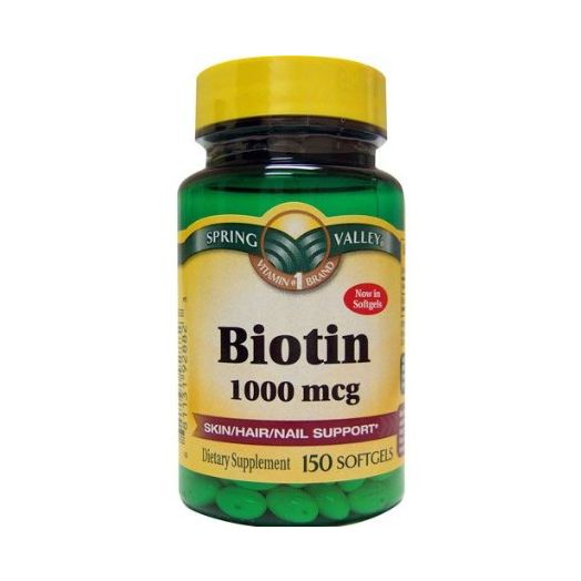 Spring Valley - Biotin 1000 mcg, 150 Tablets