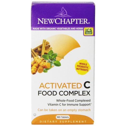 New Chapter Activated C Food Complex, 180 Tablets