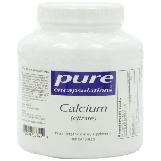 Pure Encapsulations - Calcium (Citrate) - 180ct