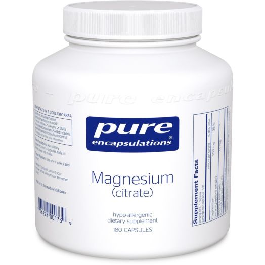 Pure Encapsulations Magnesium - Citrate - 180 capsules