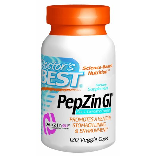 Doctor's Best PepZin GI (37.5 Mg), 120 Veggie Caps, 120-Count