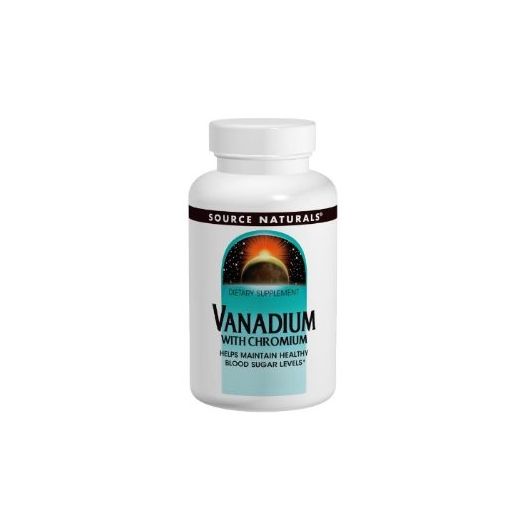 Source Naturals Vanadium with Chromium, 180 Tablets