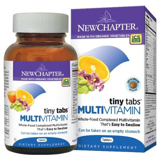 New Chapter Tiny Tabs Multivitamin, 192 Tablets
