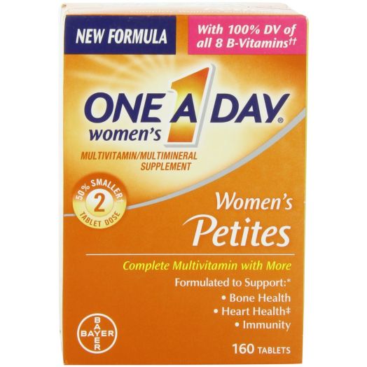 One-A-Day Women's Petites Complete Multivitamin, 160-Count