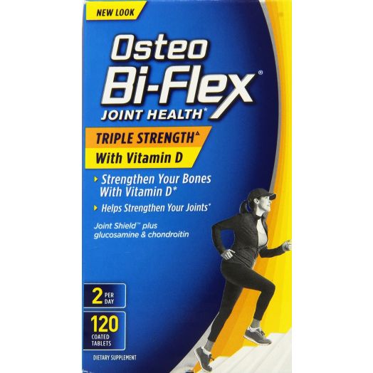 Osteo Bi-Flex Triple Strength with Vitamin D Nutritional Supplement, 120 Count