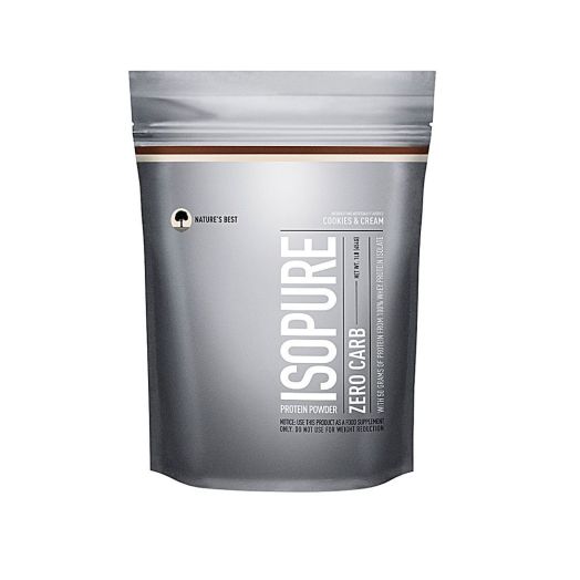 Nature's Best Isopure Protein Powder Zero Carb Cookies and Cream -- 1 lb