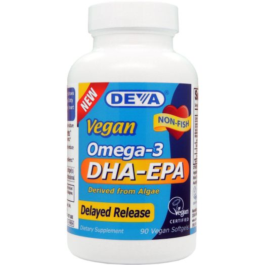 Deva Nutrition Deva Vegan DHA-EPA Delayed Release 90 Count