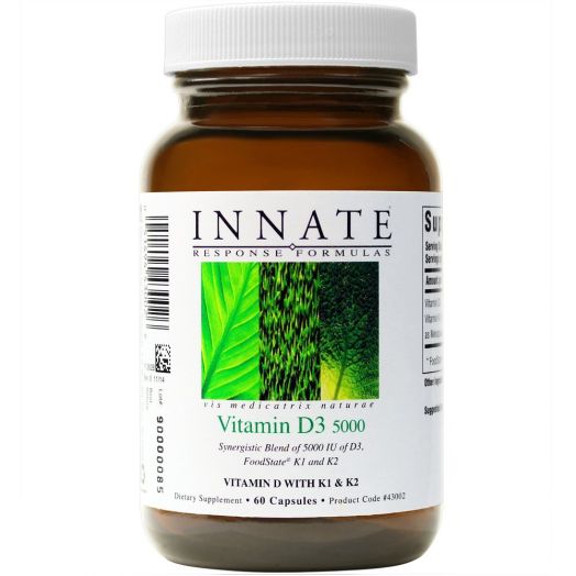 Innate Response - Vitamin D-3 5,000 IU 60 Count - Comprehensive blend of D3, K1 and K2