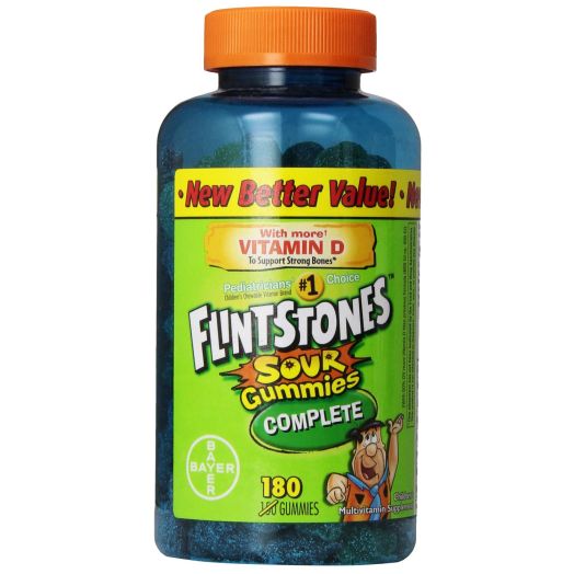 Flintstones Sour Gummies, 180 Count