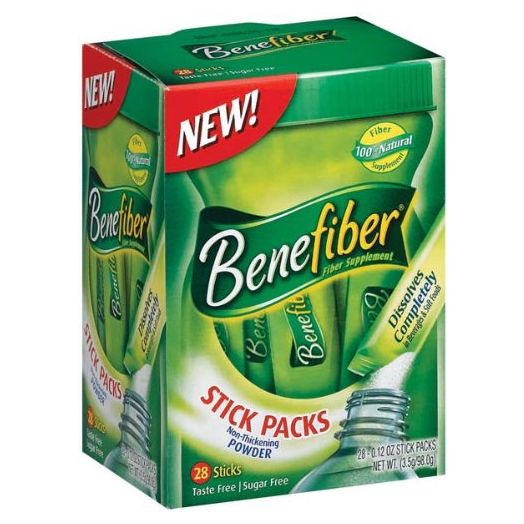 Benefiber Unflavored Stick Packs, Unflavored 28 4g sticks