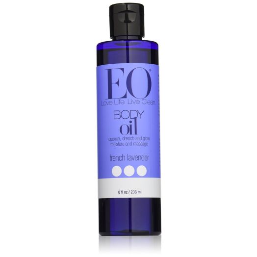 EO - Body Oil massage and moisturize, French Lavender, 8 oz liquid