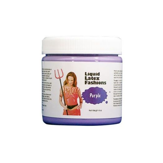 Ammonia Free Liquid Latex Body Paint - 4oz Purple