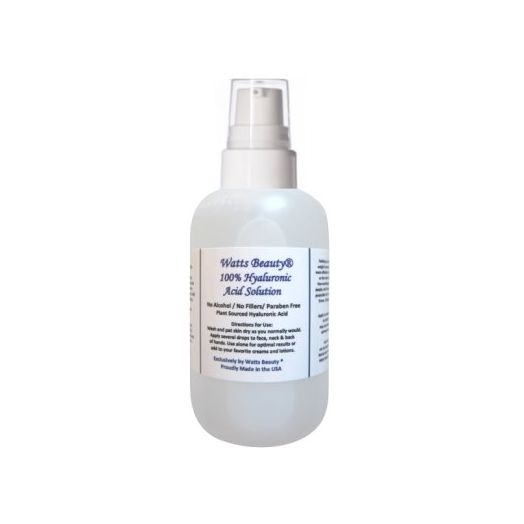 Anti Aging Wrinkle Filler of 100% Pure Hyaluronic Acid for Face - No Alcohol, No Parabens, Vegan and USA - HA Is Not a Harsh Acid