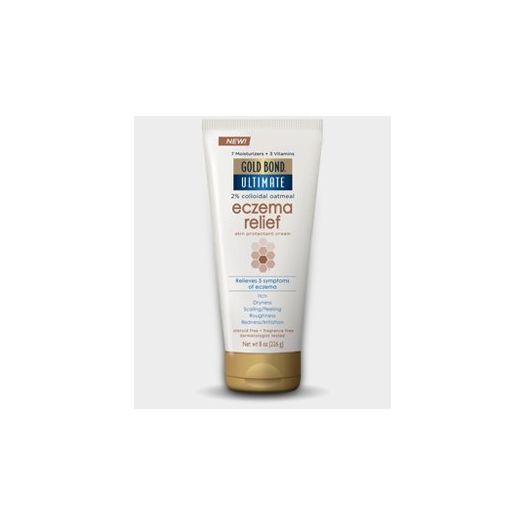 Gold Bond Ultimate Eczema Relief Skin Protectant Cream, 2% Colloidal Oatmeal, (8 oz tube)
