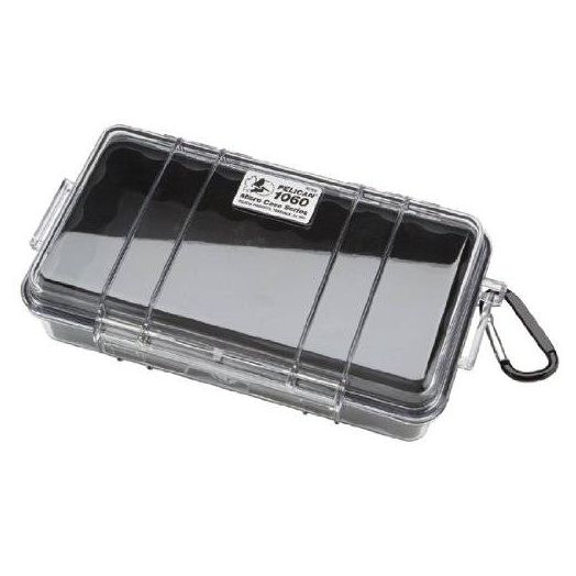 Pelican 1060 Micro Dry Case with Clear Lid - Black