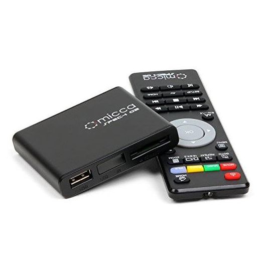 Micca Speck G2 1080p Full-HD Ultra Portable Digital Media Player For USB Drives and SD/SDHC Cards