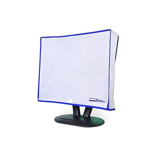 Computer Dust Solutions, LLC Dust and water resistant silky smooth antistatic vinyl LCD Monitor Dust Cover for 24" LCD (24W x18H x3D)