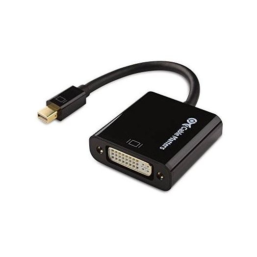 Cable Matters Gold Plated Active Mini DisplayPort to DVI Male to Female Adapter - Eyefinity Compatible