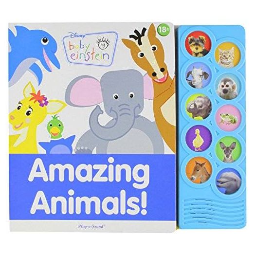 ltd. publications international Disney Baby Einstein Amazing Animals Play-a-sound
