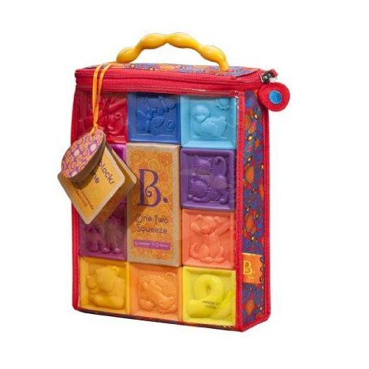 B. Toys B. One Two Squeeze Blocks
