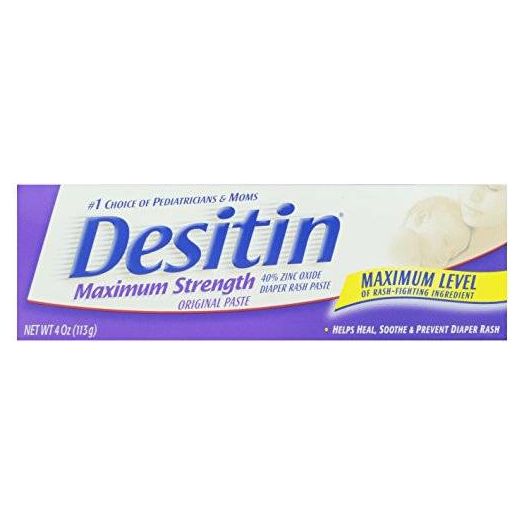 Desitin Diaper Rash Paste Maximum Strength, 4-Ounce