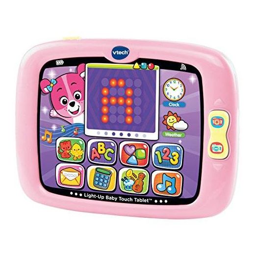 VTech Light-Up Baby Touch Tablet, Pink
