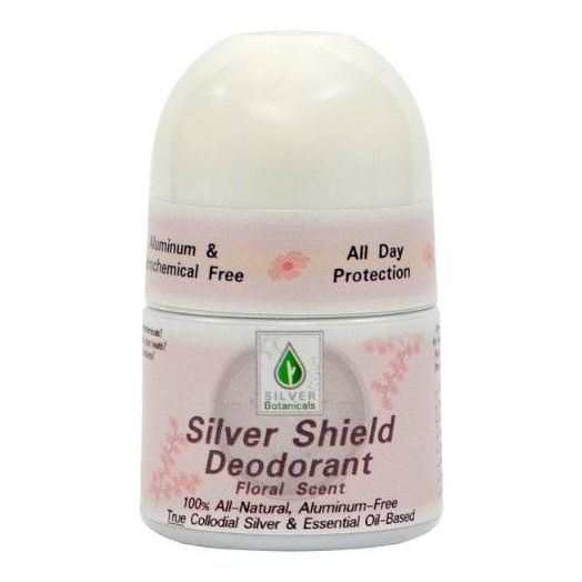 Silver Botanicals Silver Shield Deodorant, Sensitive Skin Formula, Floral Scent