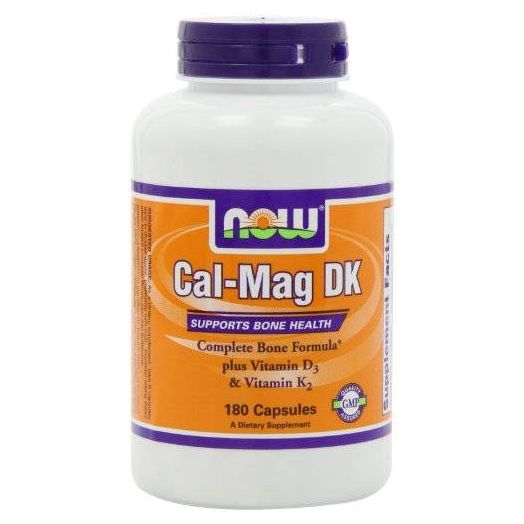 NOW Foods Cal-Mag DK, 180 Capsules