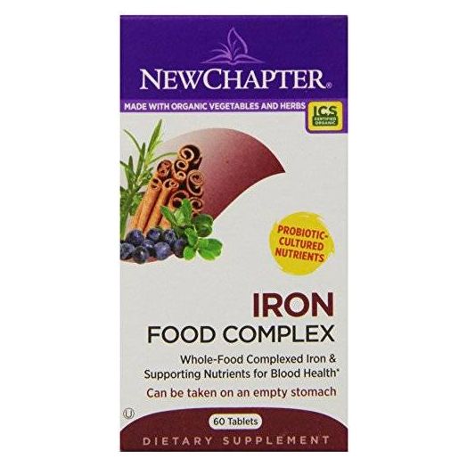 New Chapter Iron Food Complex, 60 Tablets
