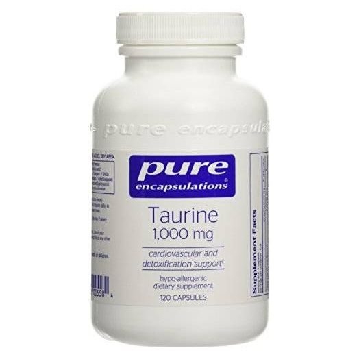 Pure Encapsulations - Taurine 1000 mg. 120's (FFP)