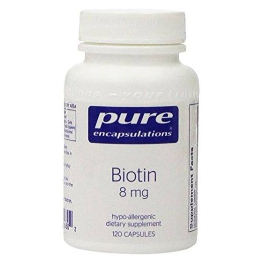 Pure Encapsulations, Biotin (8mg), 120ct
